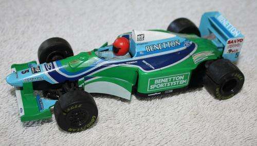 SCALEXTRIC F1 BENETTON-FORD B193 "SCHUMACHER".  SEE DESCRIPTION.