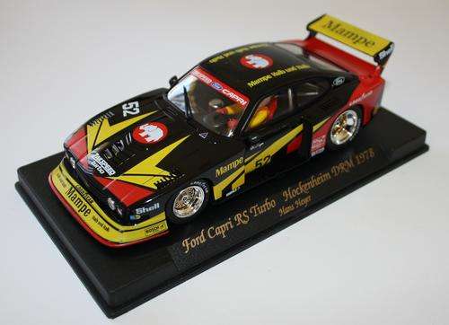 FLY FORD CAPRI RS TURBO "MAMPE" WITH LIGHTS. MINT, BOXED. SEE DESCRIPTION