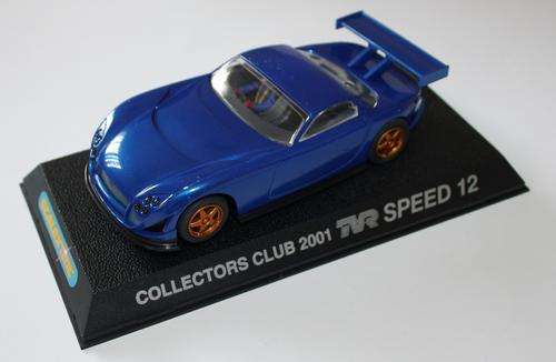 SCALEXTRIC COLLECTORS CLUB 2001 TVR SPEED 12. NEW - BOXED.  SEE DESCRIPTION