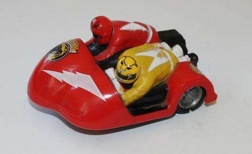 SCALEXTRIC MOTORBIKE & SIDECAR POWERANGERS "JASON" SEE DESCRIPTION