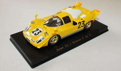 FLY FERRARI 512 S BERLINETTA NO.23 NEW BOXED.  SEE DESCRIPTION