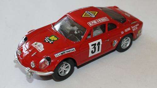 SRT RENAULT ALPINE A110 RALLY.  SEE DESCRIPTION