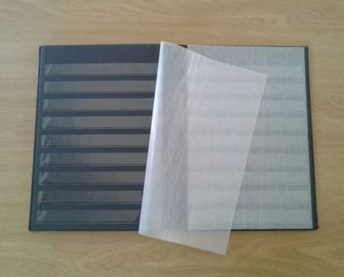 AS BRAND NEW PRINZ 16/32 BLACK PAGE STOCKBOOK. MINT CONDITION !!