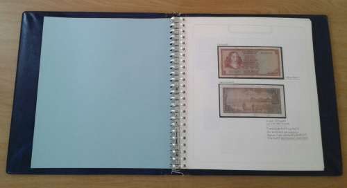 BEAUTIFULLY MOUNTED AND WRITTEN UP RSA COLLECTION. ALL UMM. NOT ALL PAGES SHOWN. HIGH CV.