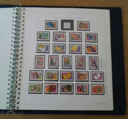 BEAUTIFULLY MOUNTED AND WRITTEN UP RSA COLLECTION. ALL UMM. NOT ALL PAGES SHOWN. HIGH CV.