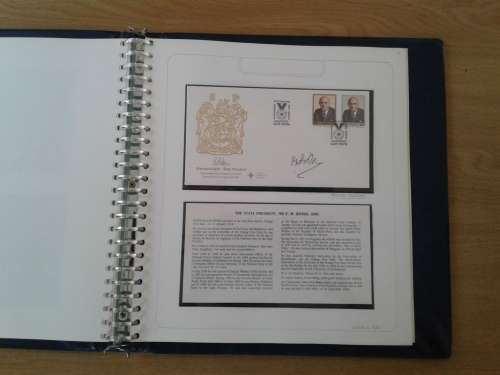 BEAUTIFULLY MOUNTED AND WRITTEN UP RSA COLLECTION. ALL UMM. NOT ALL PAGES SHOWN. HIGH CV.
