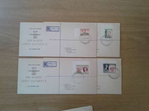SOUTHERN RHODESIA STUNNING COMPLETE 1953 ALL ON FDC`S.  VERY NEAT.