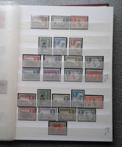 SUPERB NYASALAND and PROTECTORATE COLLECTION.  UM/M/FU. (2014) CV R47,000