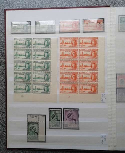 SUPERB NYASALAND and PROTECTORATE COLLECTION.  UM/M/FU. (2014) CV R47,000