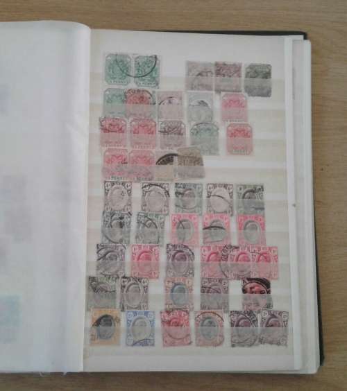 NICE OLD LOT OF AFRICA AND PROVINCIALS IN 32 PAGE BOOK. COMPLETELY UNCHECKED
