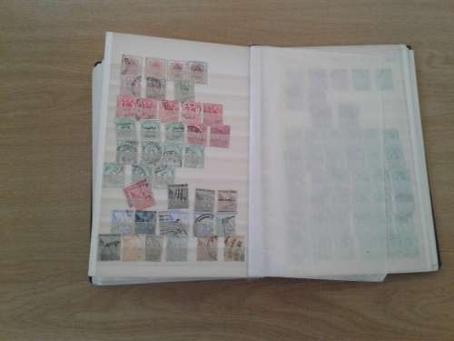 NICE OLD LOT OF AFRICA AND PROVINCIALS IN 32 PAGE BOOK. COMPLETELY UNCHECKED