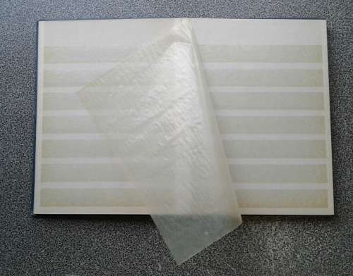 EMPTY STOCKBOOK BUNDLE !!! VERY NEAT AND CLEAN. A4, A5 and A6.