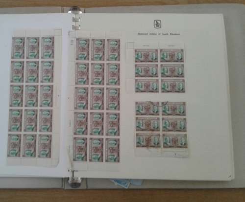 LOVELY HUGE S/RHODESIA AND RHODESIA COLLECTION. ALMOST COMPLETE. HUGE CV !!