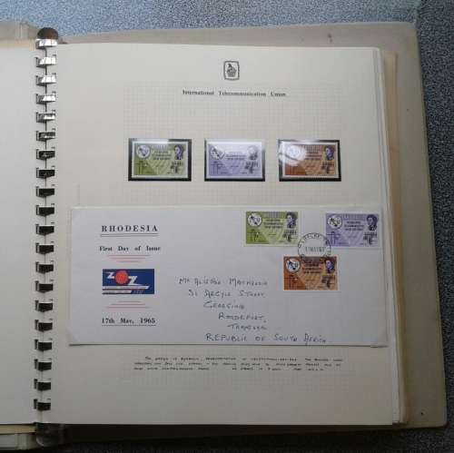 VERY, VERY NICE RHODESIA COMMEMORATIVE COLLECTION PLUS LOTS OF OTHERS...