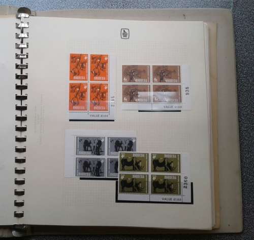VERY, VERY NICE RHODESIA COMMEMORATIVE COLLECTION PLUS LOTS OF OTHERS...