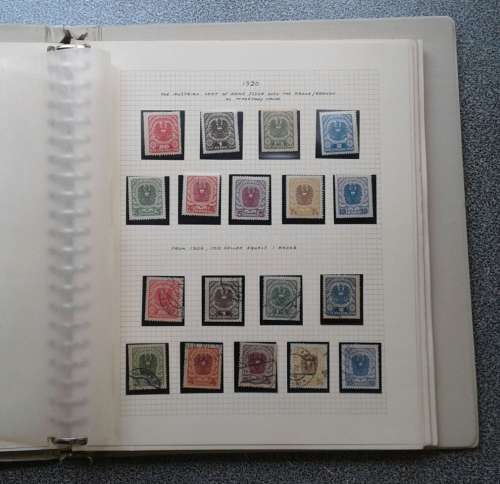 LOVELY LARGE AUSTRIA COLLECTION. 1850 ONWARDS.  COMPLETELY UNCHECKED.
