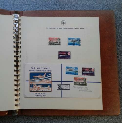 VERY NICE COLLECTION OF RHODESIA and NYASALAND QEII ONWARDS. GREAT CV M/FU