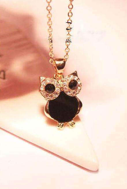 Owl Pendant Necklace