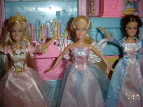 3 MATTEL PRINCESSES