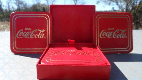 COCO COLA COASTERSX7,BOXED