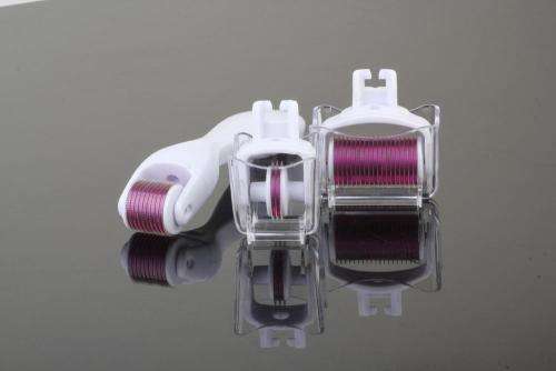 3 in 1 DermaRoller for Body, Face and Eyes for Cellulite, Anti-Aging, Acne Removal and Stretch Marks