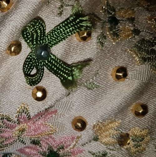 Vintage Hat - Bejeweled Fez