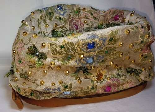 Vintage Hat - Bejeweled Fez
