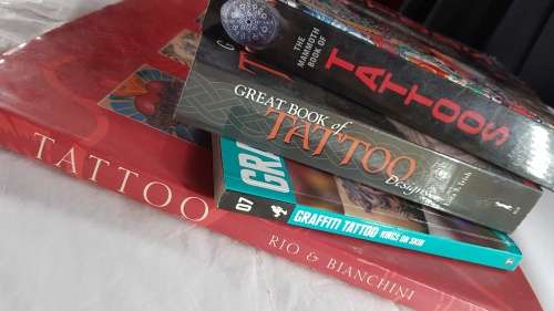 Tattoo Books - job lot of four