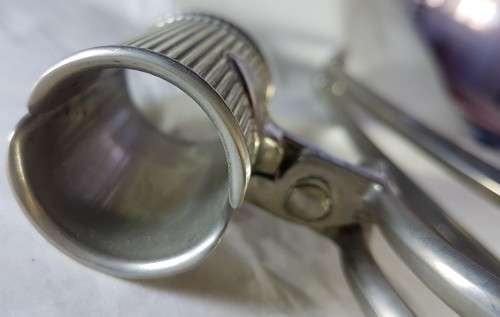 Vintage Silver Plated Wine Bottle Clamp