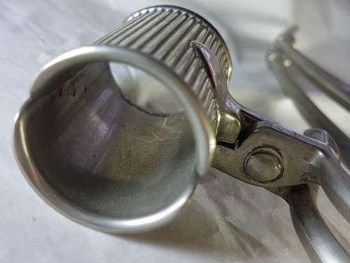 Vintage Silver Plated Wine Bottle Clamp
