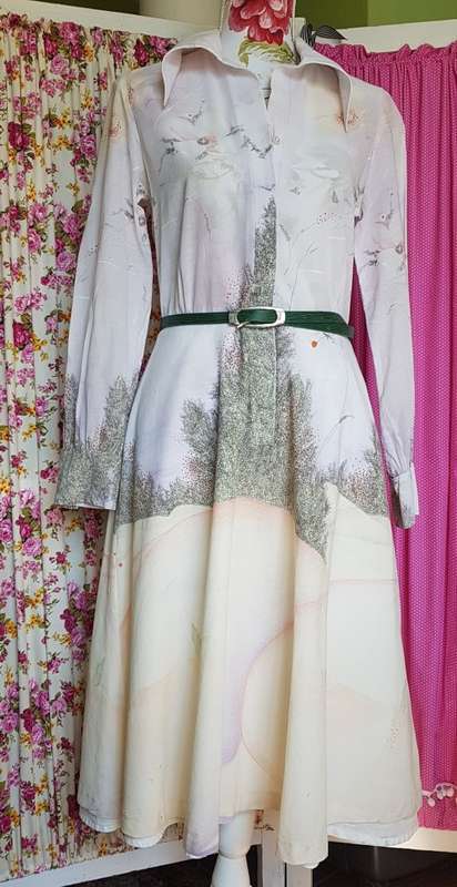 Vintage A Line Dress