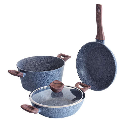 Berlinger haus BH-1218 4 pcs frypan set, Forest Line