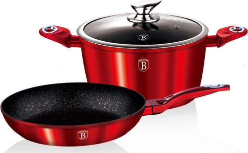 BH-1291 3 pcs set, Burgundy Metallic Line
