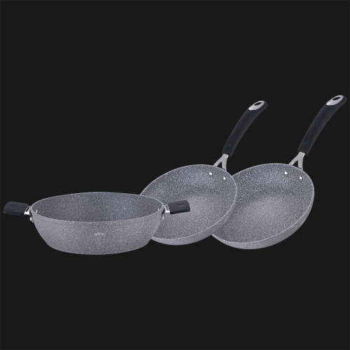 *** Berlinger Haus BH-1182 3 pcs set, Gray Stone Touch Line