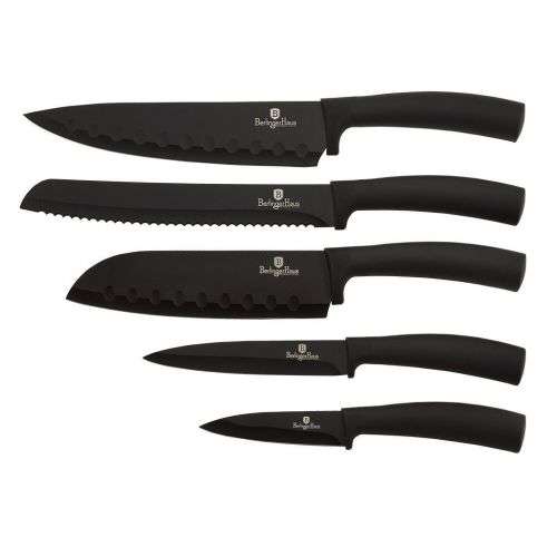 Berlinger Haus 6 knives made of stainless steel ,Metallic Line Rosegold Edition