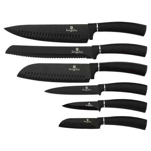 BERLINGER HAUS 6-PIECE DIAMOND COATING KNIFE SET,BH-2383