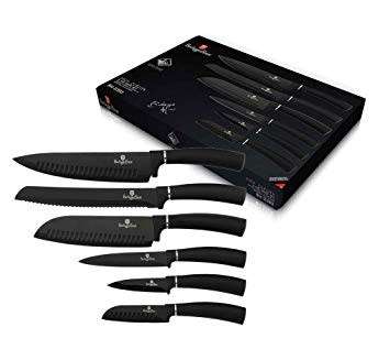 BERLINGER HAUS 6-PIECE DIAMOND COATING KNIFE SET,BH-2383