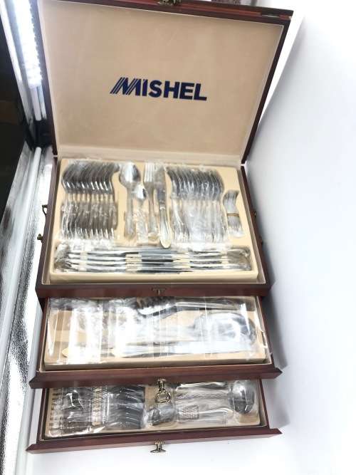 ****MISHEL**** 126 PCS CUTLERY SET
