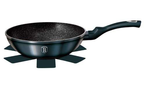 Berlinger Haus 28cm Marble Coating Wok - Aquamarine Edition,BH-1875