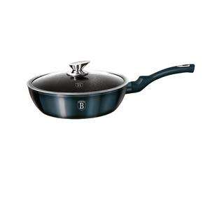 Berlinger Haus 24cm Marble Coating Deep Frypan - Aquamarine Edition,BH-1880