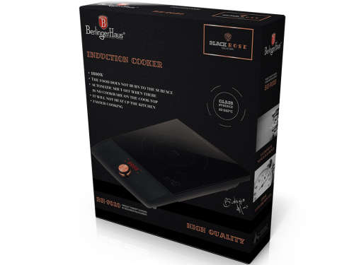 Berlinger Haus 1800w Single Plate Induction Cooker - Black Rose
