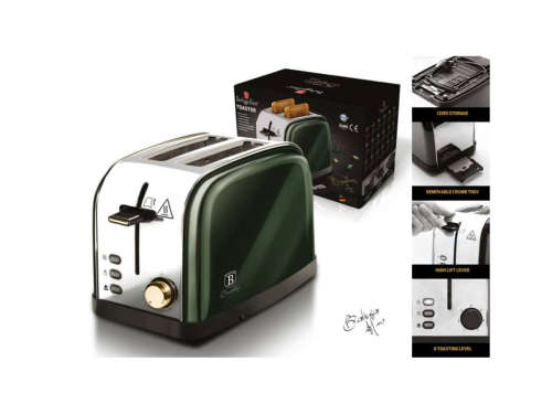Berlinger Haus 2-Slice Toaster - Emerald Collection
