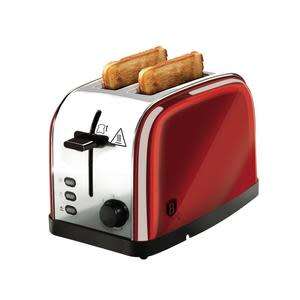 Berlinger Haus 2-Slice Toaster - Burgundy Metallic Line
