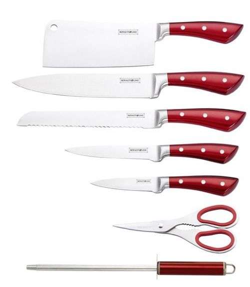 Royalty Line 8 Pieces Stainless Steel Knife Set   (READ DESCRIPTION)