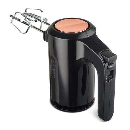 Berlinger Haus 200W Stainless Steel Hand Mixer - Black Rose Collection