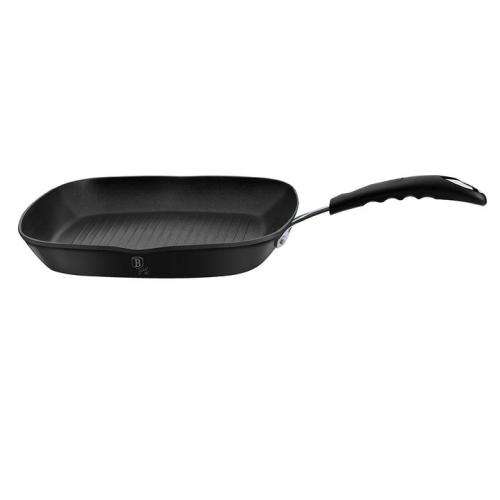 Berlinger Haus 28cm Marble Coating Grill Pan - Black Professional Line