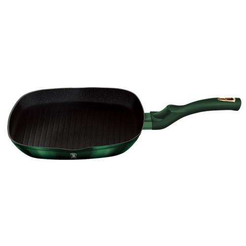 Berlinger Haus 28cm Titanium Coating Grill Pan - Emerald Edition