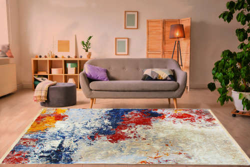 Products 235x160cm Authentic Turkish Cappadocia Quality Woven Rug - Beige / Grey 9734A