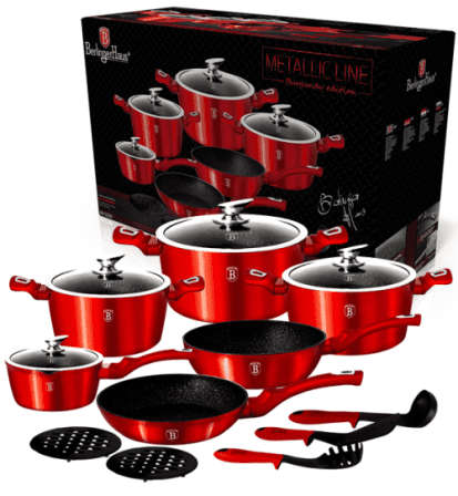15 pcs Berlinger Haus Cookware set
