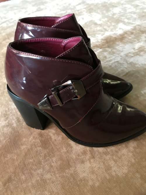 Maroon Boots